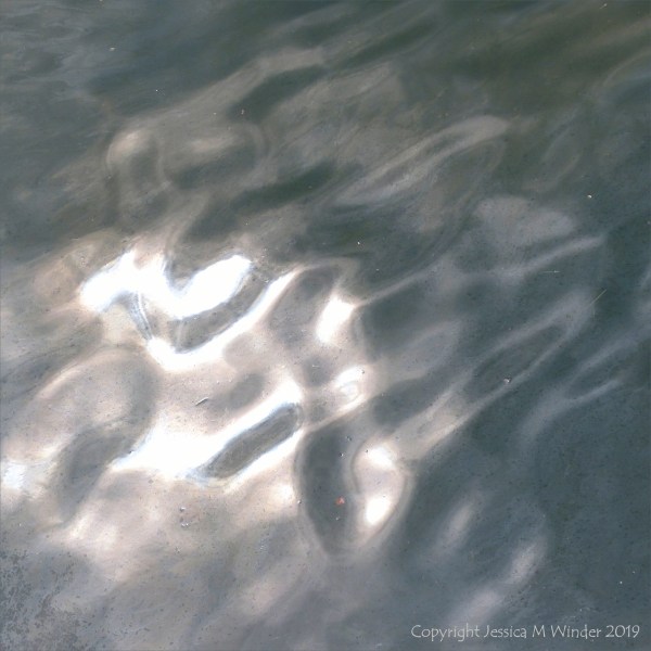 Natural water pattern and texture