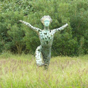 Bronze sculpture "Zephyr" by Simon Gudgeon