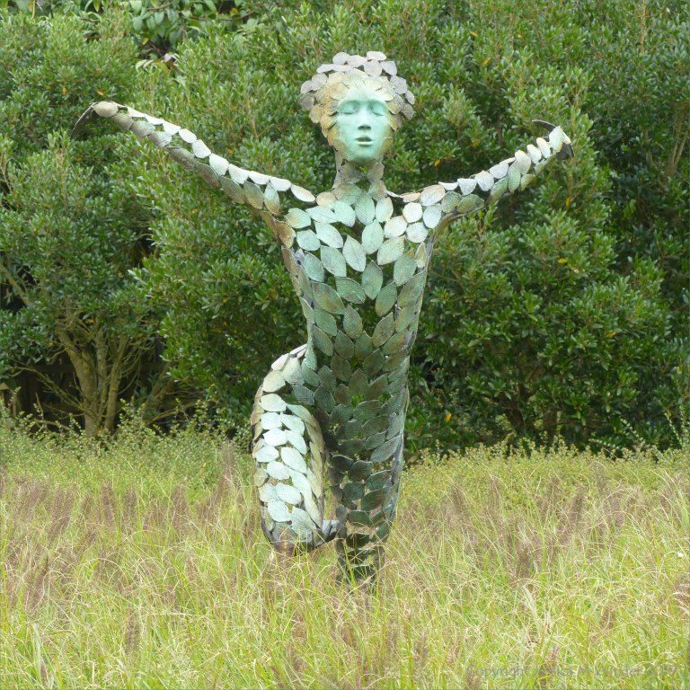 Bronze sculpture "Zephyr" by Simon Gudgeon