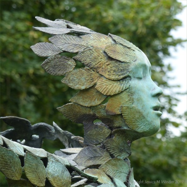 Bronze sculpture "Zephyr" by Simon Gudgeon
