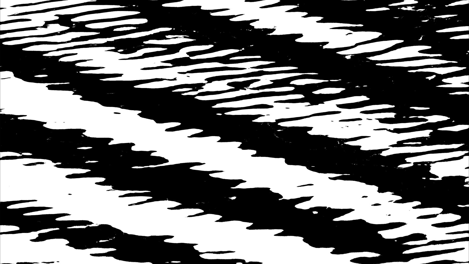 Natural water ripple patterns in black and white