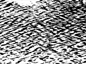 Natural water ripple patterns in black and white