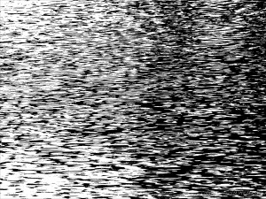 Natural water ripple patterns in black and white