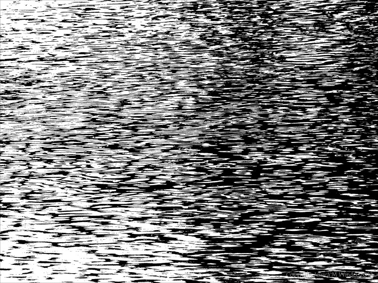 Natural water ripple patterns in black and white