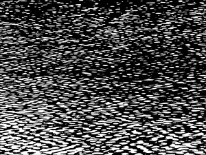 Natural water ripple patterns in black and white