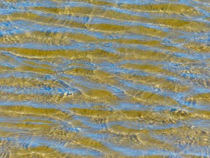 Natural pattern and texture of water in small waves