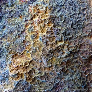 Rust colour, pattern and texture