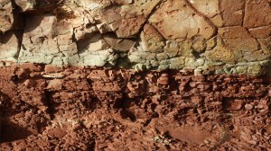 Triassic rock at Barry Island