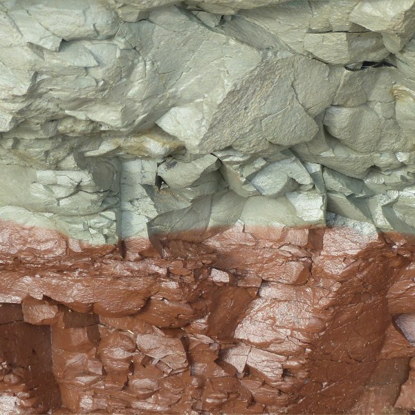 Triassic rock at Barry Island
