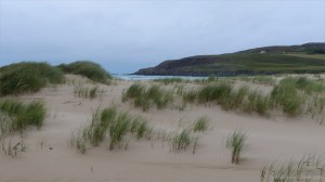 View of Torrisdale Bay in Sutherland