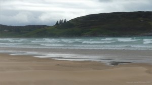 View of Torrisdale Bay in Sutherland