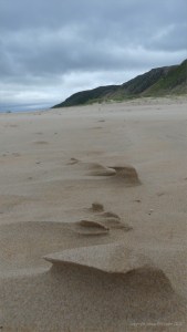 View of Torrisdale Bay in Sutherland
