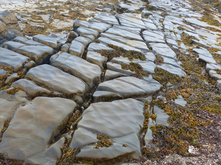 Rocks on the beach at Birsay Bay