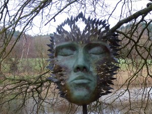 Simon Gudgeon sculpture by the lakes