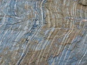 Close-up of rock pattern and texture