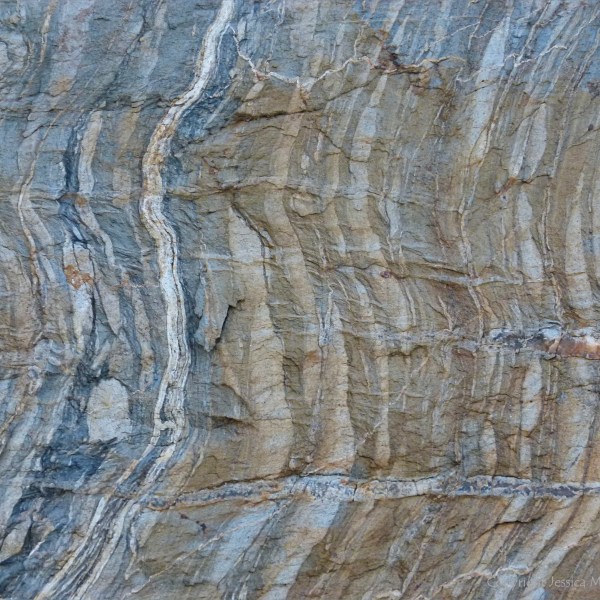 Close-up of rock pattern and texture