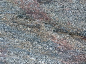 Macro of granite texture at Trinity Beach