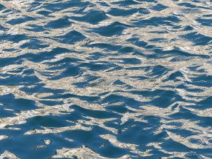 Reflections on harbourside waves