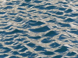 Reflections on harbourside waves