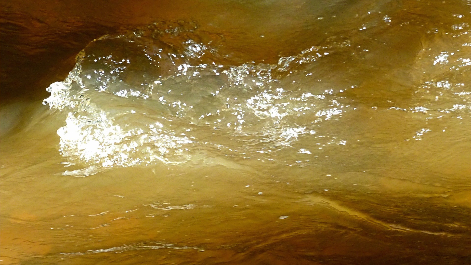 River water texture after a storm