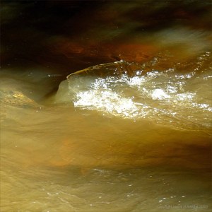 River water texture after a storm