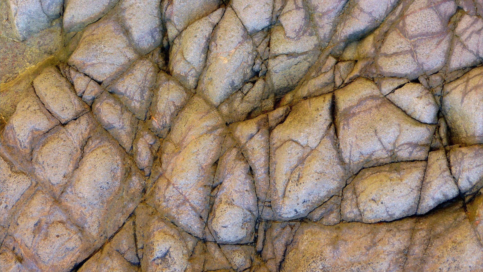 Rock texture and pattern at Moulin Huet Bay