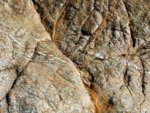 Rock texture and pattern at Moulin Huet Bay