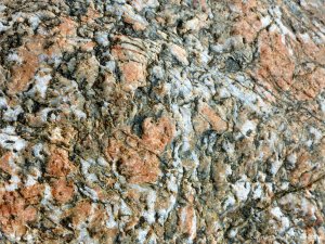 Rock texture and pattern at Moulin Huet Bay