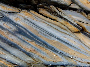 Rock texture and pattern at Garretstown in County Cork