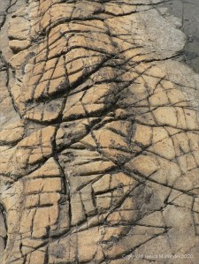 Natural abstract patterns in rocks