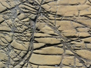 Natural abstract patterns in rocks