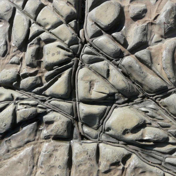 Natural abstract patterns in rocks