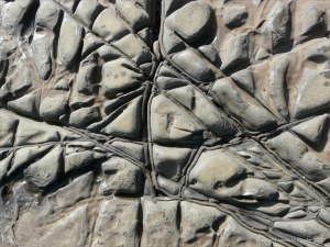Natural abstract patterns in rocks