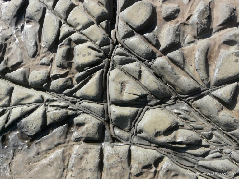 Natural abstract patterns in rocks