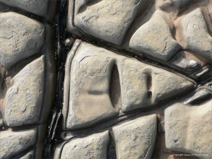 Natural abstract patterns in rocks