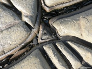 Natural abstract patterns in rocks