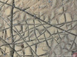 Natural abstract patterns in rocks