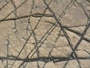 Natural abstract patterns in rocks