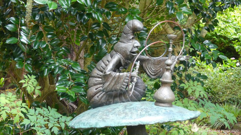 Sculpture at Abbotsbury Subtropical Gardens