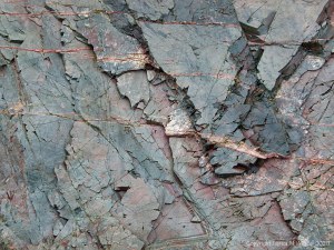 Natural abstract patterns in rocks