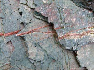 Natural abstract patterns in rocks