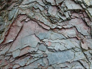 Natural abstract patterns in rocks