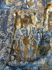 Texture and pattern in limestone