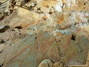 Natural patterns in rocks