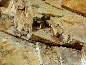 Natural patterns in rocks