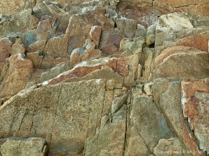 Natural patterns in rocks