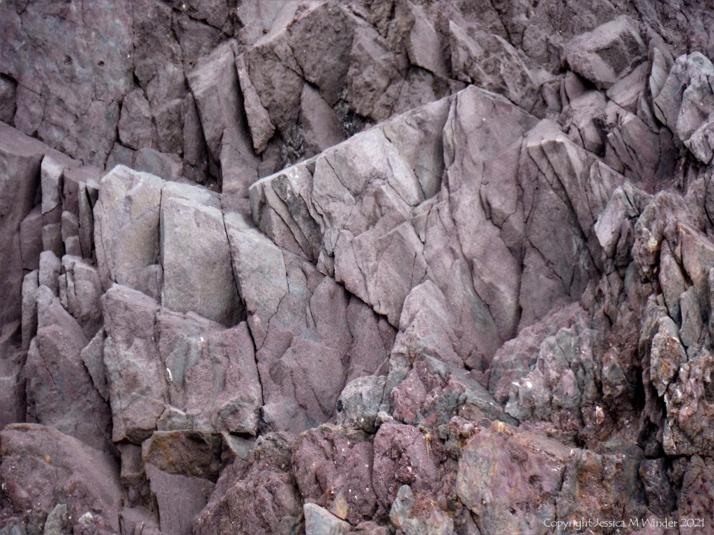 Devonian rocks at Trabeg on Dingle in Ireland.