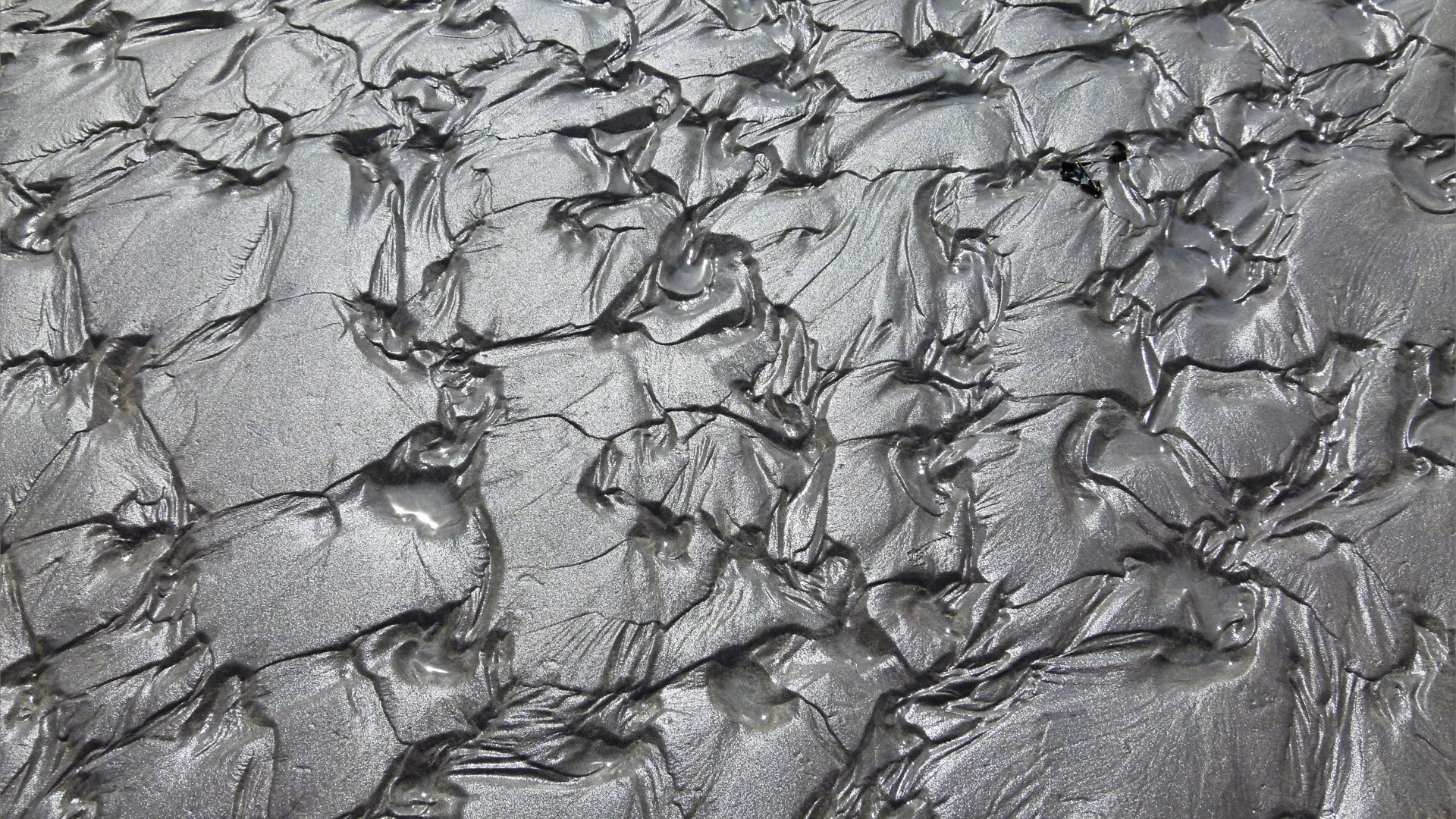 Natural patterns and texture in sand